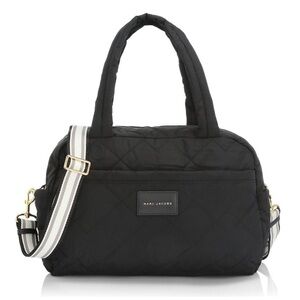 Marc Jacobs Black Quilted Travel Bag